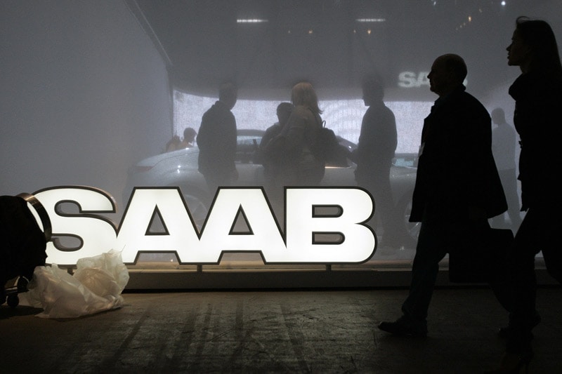 Saab-stand op de Autosalon van Genève 2009 | Foto: