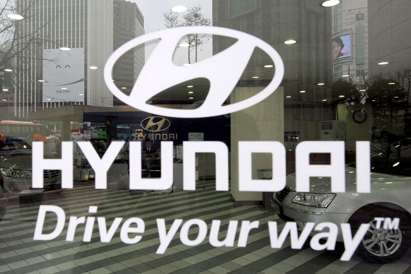 Hyundai-showroom Seoel | Foto: ANP/AFP