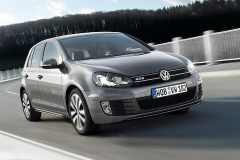 Eerste foto's VW Golf GTD 