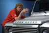 Frank bij Land Rover