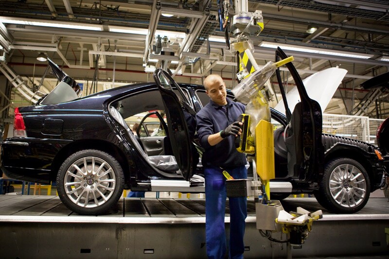Volvo S60 productie in Gent