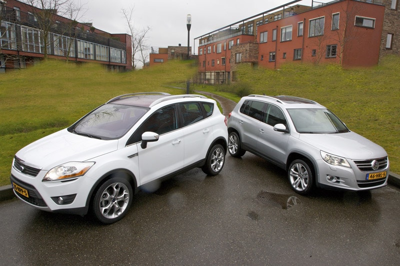 Ford Kuga 2.5T - Volkswagen Tiguan 2.0 TSI 4Motion