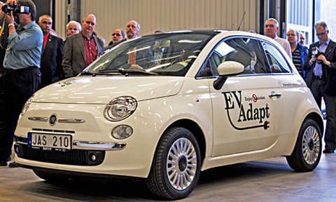 EV Adapt Fiat 500