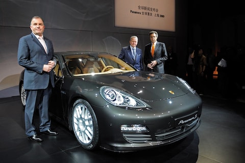 Porsche Panamera eindelijk op het podium 