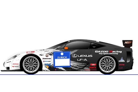 De Lexus LF-A brult weer 