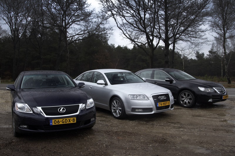 Honda Legend 3.7 V6 - Audi A6 3.0 TFSI  Lexus GS 