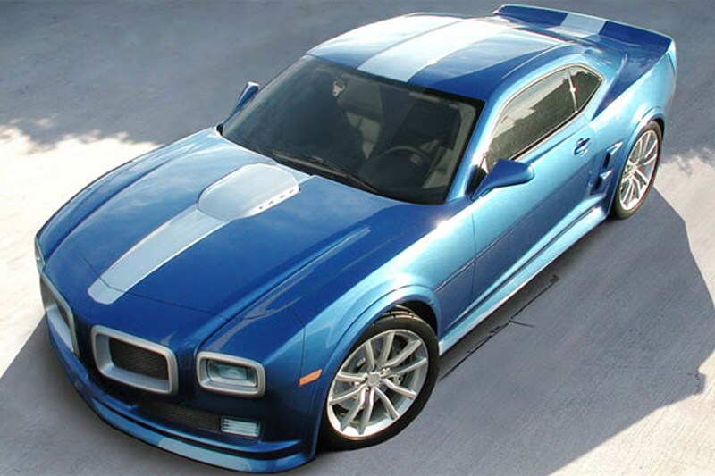 Camaro-Trans Am ombouw ASC Creative Services