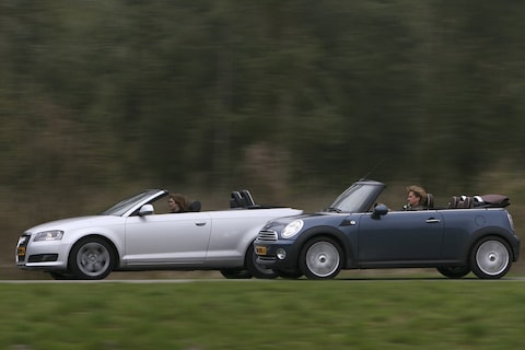 Vergelijkende Test: Mini Cooper Cabrio - Audi A3 Cabrio