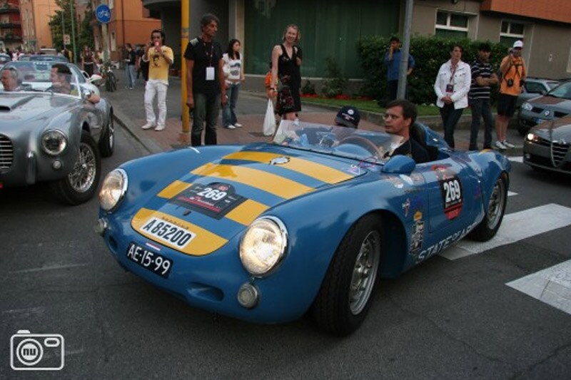 Balkenende rijdt Mille Miglia in Porsche | nu.nl