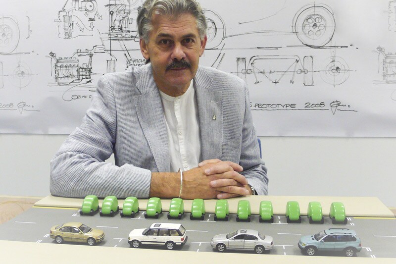 Gordon Murray bij de T25 | Foto: Jeroen Booij