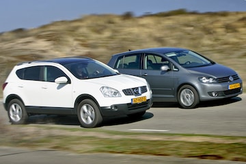 Nissan Qashqai vs Volkswagen Golf Plus