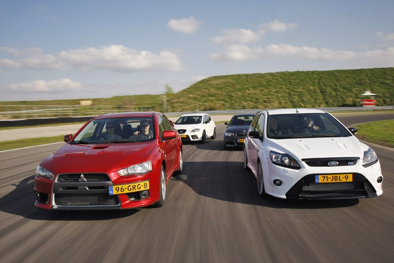 Ford Focus RS-BMW 135i-Mitsubishi Lancer Evolution