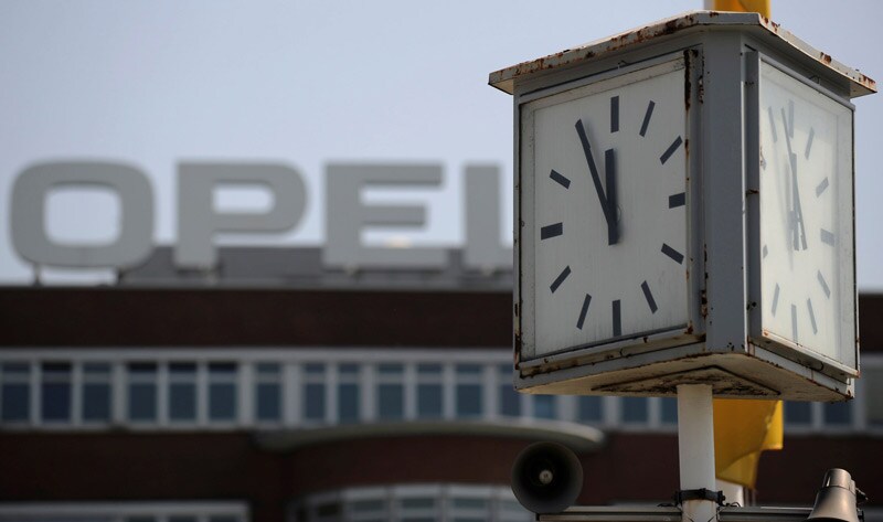 Vij voor twaalf bij Opel | Foto: ANP/AFP
