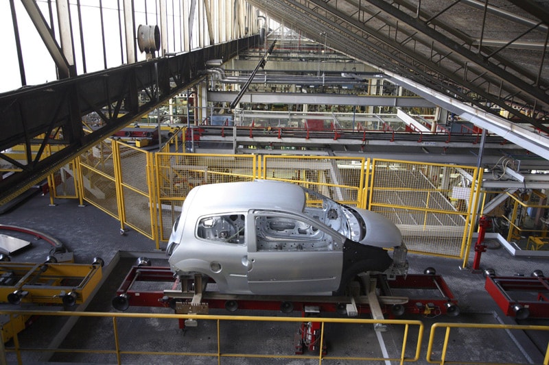 Renault Twingo-productie in Novo Mesti, Slovenië