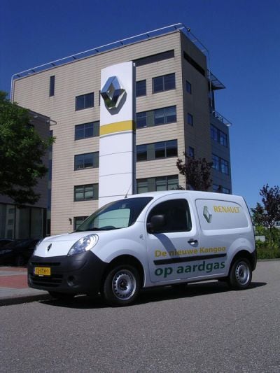 Renault Kangoo op aardgas