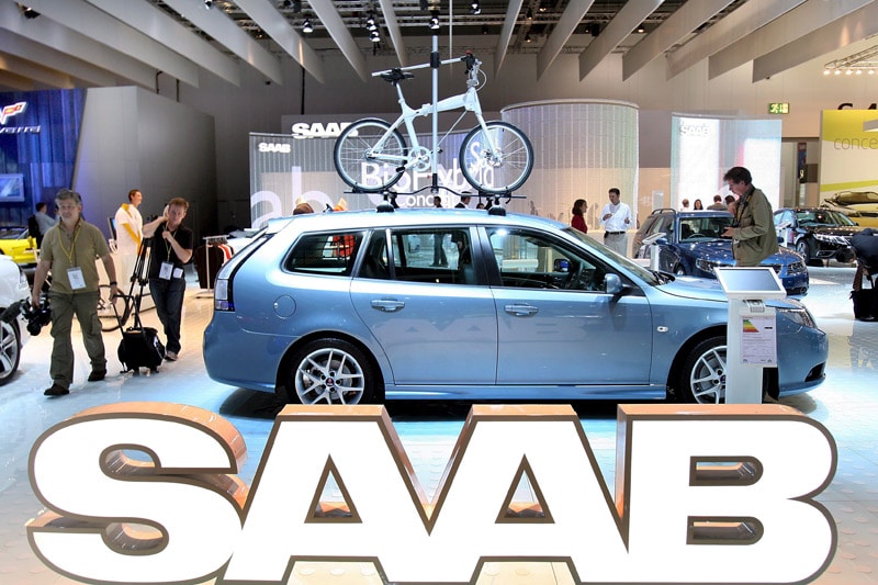 Saab 9-3X op de autoshow in Londen | Foto: ANP/EPA