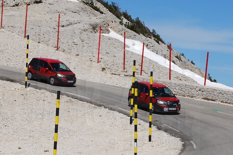 Opel Meriva zoekt de hoogte op