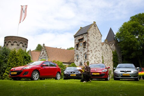 Test: Mazda 3 1.6- Renault Mégane 1.6 16V 110 – Seat Leon 1.4 TSI – Toyota Auris 1.3