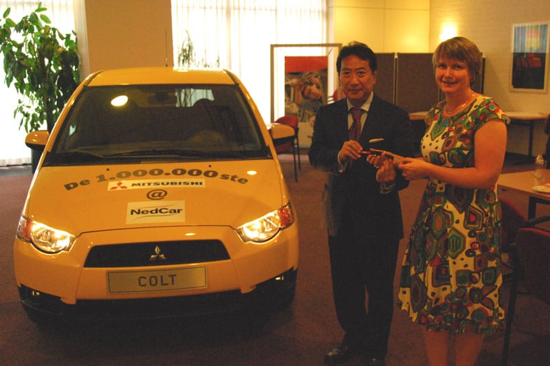 1 miljoenste Mitsubishi Nedcar