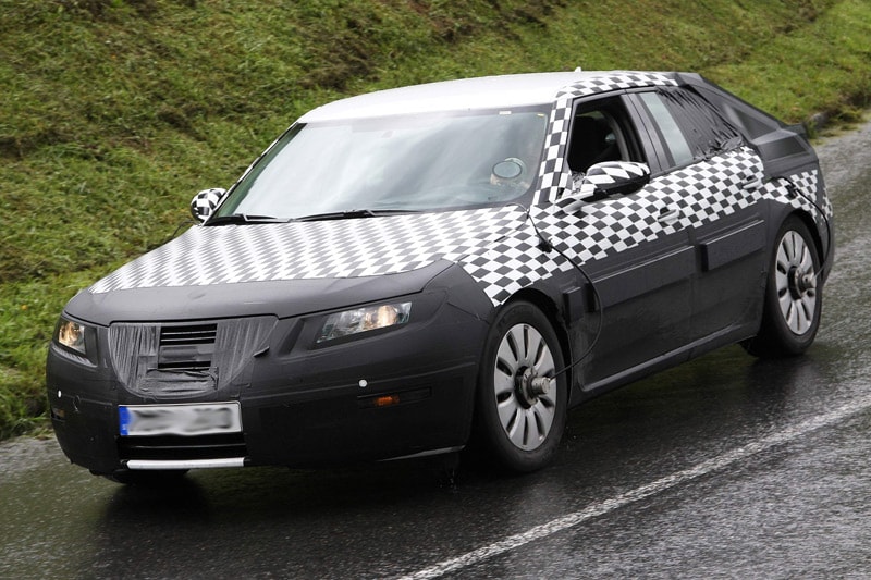 Saab 9-5 spyshots 7-7-2009