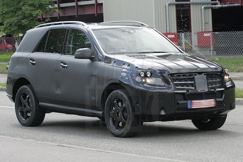 Volgende generatie Mercedes ML al op de wegen