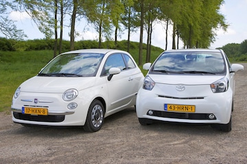 Toyota iQ-Fiat 500