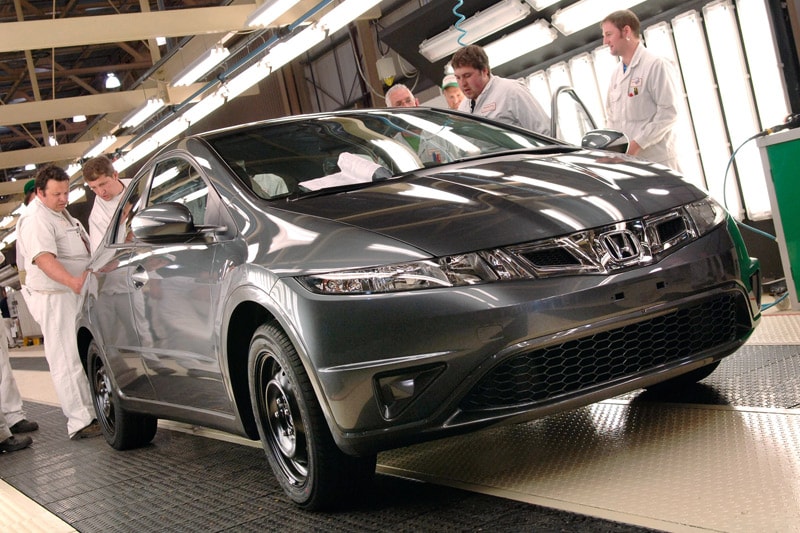 Honda productie in Swindon herstart na vier maande