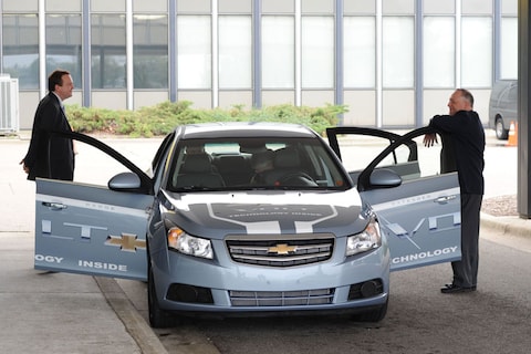 Chevrolet Volt vermomd als Cruze