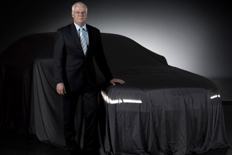 Audi laat alvast wat A8 zien