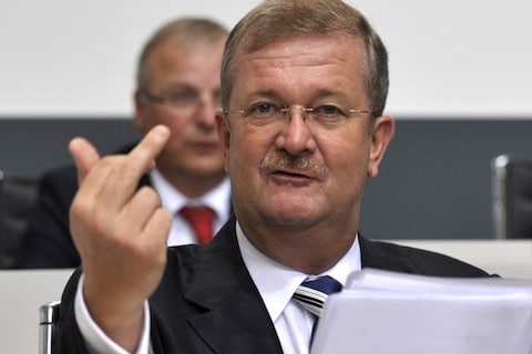 Wiedeking weg bij Porsche 