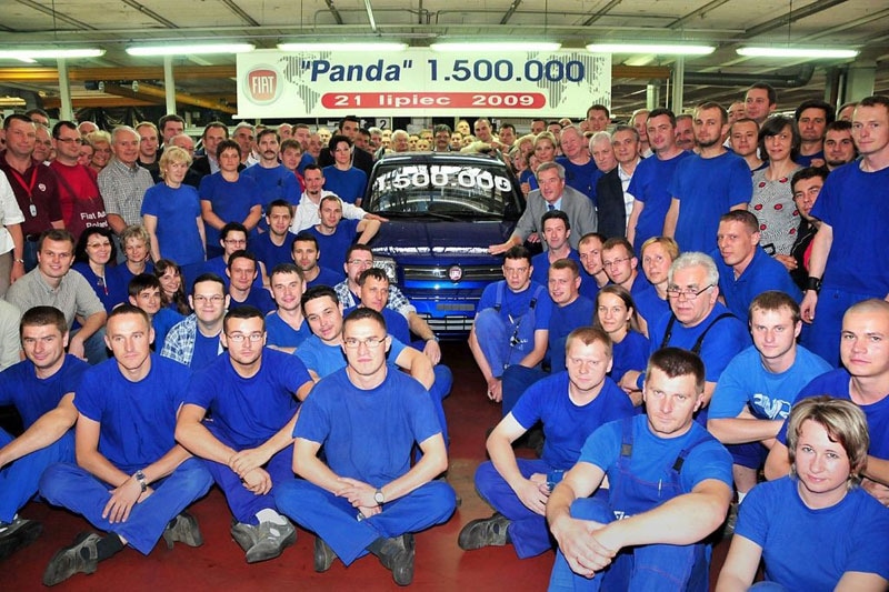 Fiat produceert 1,5 miljoen Panda's