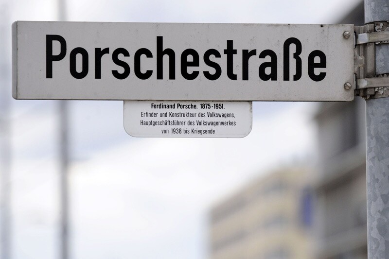 Porschestrasse in Wolfsburg | Foto: ANP/AFP