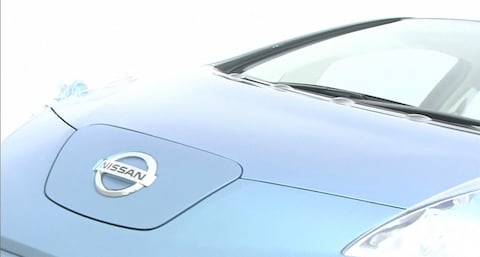 Een klein stukje elektro-Nissan