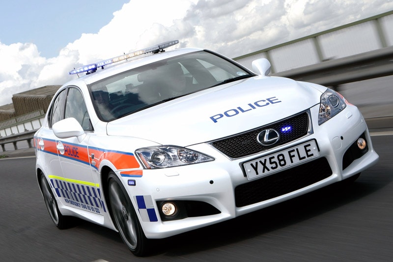 Lexus IS-F Police Car