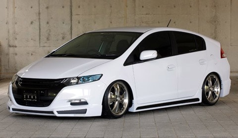Honda Insight als lowrider