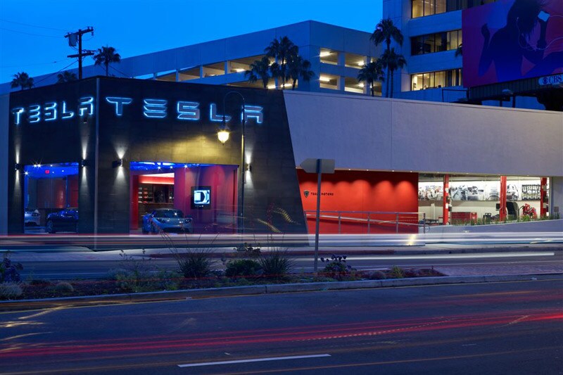 Tesla Store in Los Angeles