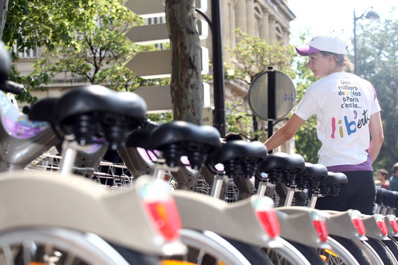 Vélib-project in Parijs | Foto: ANP/AFP