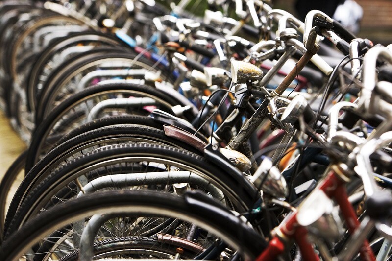 Fietsenrek in Amsterdam | Foto: ANP