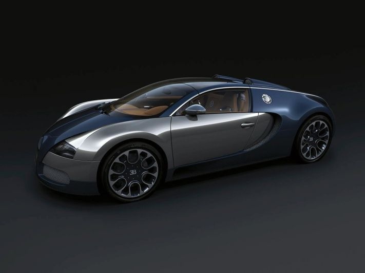 Bugatti Veyron Grand Sport Sang Blue