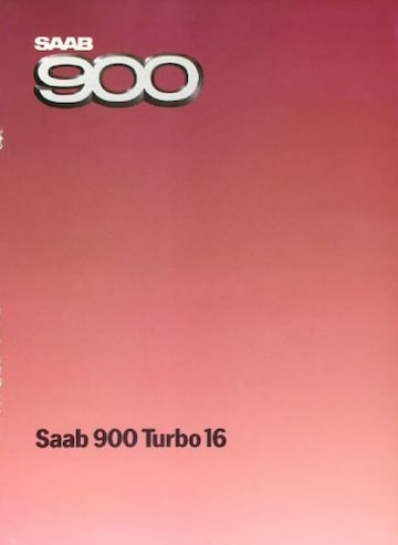Brochures Saab 900 - Folders
