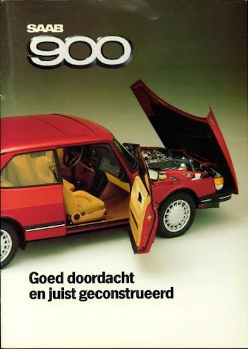Brochures Saab 900 - Folders