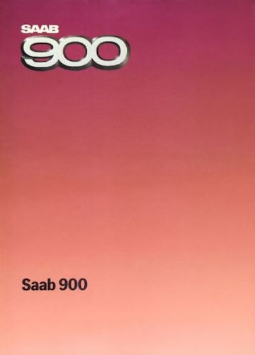 Brochures Saab 900 - Folders