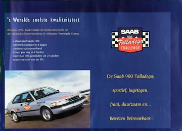 Brochures Saab 900 - Folders