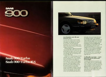 Brochures Saab 900 - Folders