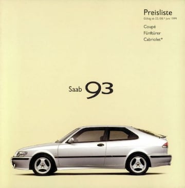 Brochures Saab 9-3 - Folders