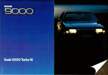 Brochures Saab 9000 - Folders