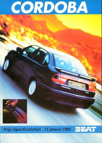 Brochures Seat Cordoba - Folders