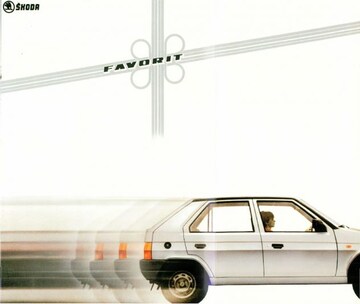 Brochures Skoda Favorit - Folders