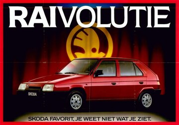 Brochures Skoda Favorit - Folders