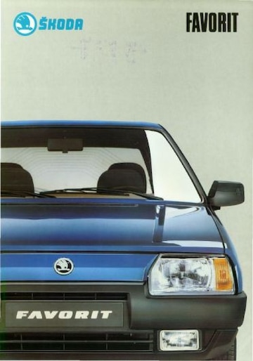 Brochure Skoda Favorit